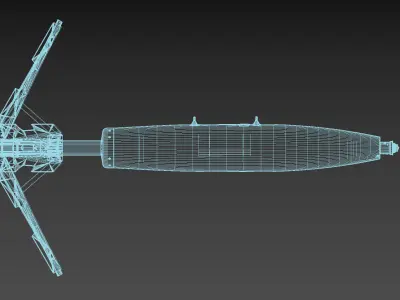 MK-82 SNAKEYE 3D model
