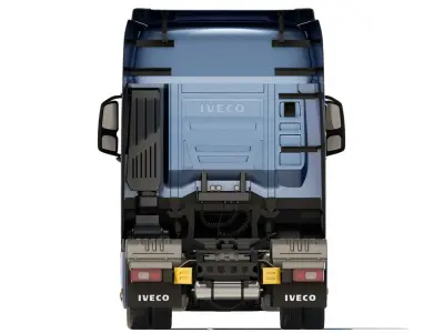 Iveco S-Way 570 6x2 2022 3D model
