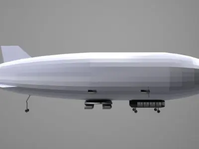 Zeppelin - Classic 3D model