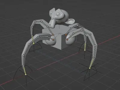 Creature Character 3D model