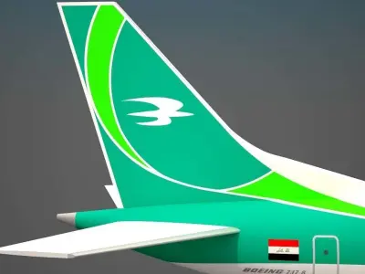 Iraqi Airways 737 Max 8 3D model