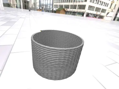 Power Cable 2 - Object 071 Low-poly 3D model