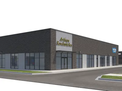 Retail-144 Retail Stores 3D model