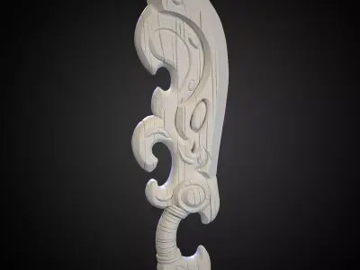 Stylized Sword 22 3D model