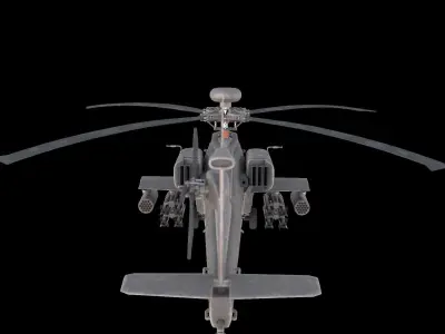 AH-064 Apache longbow 3D model