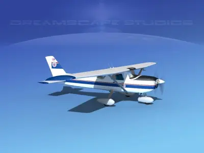 Cessna 152 Commuter V08 3D model