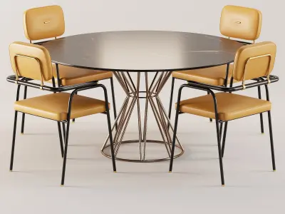 Dining Set 28 3D model