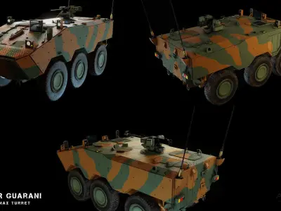 VBTP-MR Guarani Low-poly 3D model