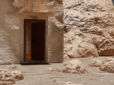 Military house 3D model