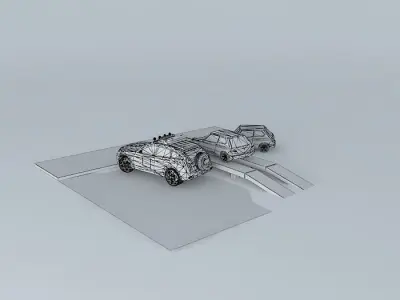 NEG Car 1st and 2nd generation Free 3D model
