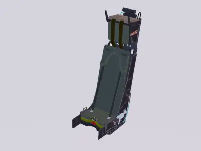 Ejection Seat Model Basic 3D model