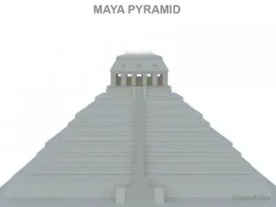 Maya Pyramid 3D model