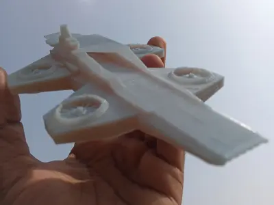 Avengers Helicarrier 3D print model