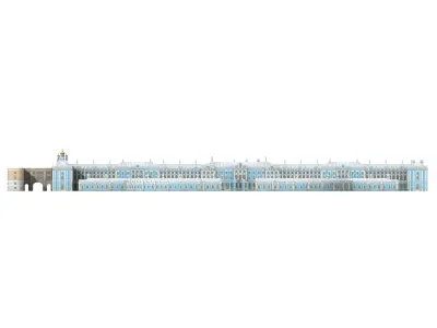 Catherine Palace - Russia 3D model