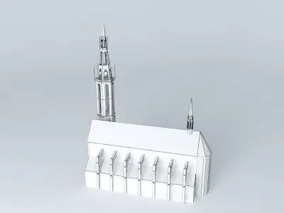 st Jozefkerk Free 3D model