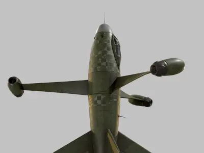 Thrust Wing Hunter 1944 Low-poly 3D model