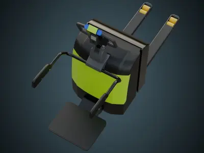 Rider Stacker 1 Basic Low-poly 3D model