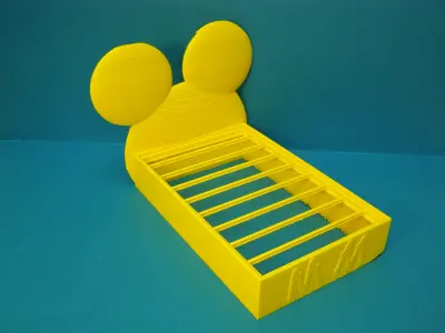 Bed for toy Free 3D print model