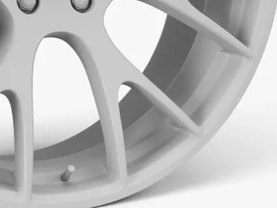 Dodge Hellcat Wheel 3D model