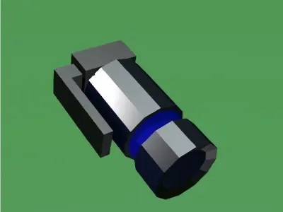 FBG7 flash Grenade Free low-poly 3D model