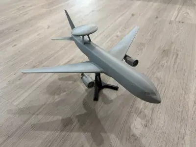 Boeing E-767 AWACS 3D print model