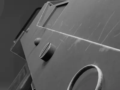 Mac -10 -9000 triangles- Realistic Low-poly 3D model