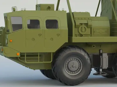 S-300 Missile System 3D model