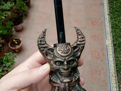 Demon Pen Holder 3D model