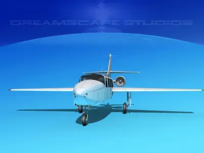 Piper Aerostar FJ-100 Fanjet V11 3D model