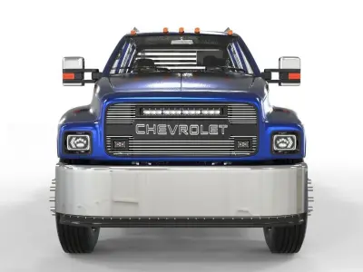 Diesel Truck 1998 Version Dually 3D model