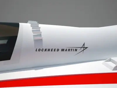 NASAs X - 59 Supersonic Aircraft 3D model