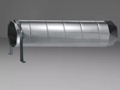 Air Vents Low Poly Low-poly 3D model