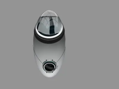 can scifi egg scifi 3D model 3D model