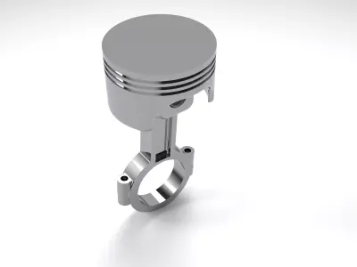 piston assembly 3D model