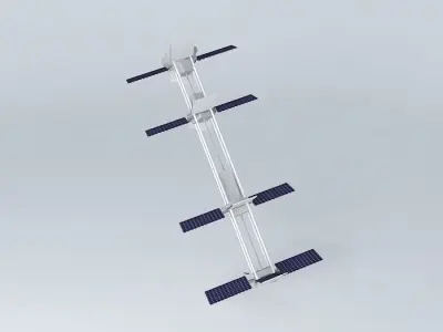 Space Recharge Station Free 3D model