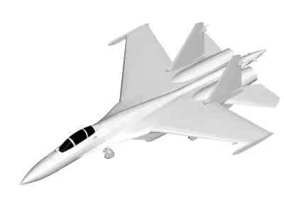 Sukhoi Su-35 3D model
