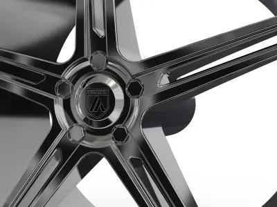 ASANTI ALPHA 5 WHEEL 3D MODEL 3D model