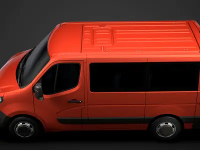 Nissan NV 400 L1H1 WindowVan 2020 3D model