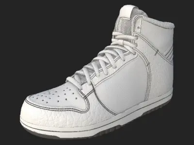 sport shose 3D model