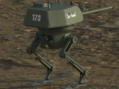 Mech soviet 3D model