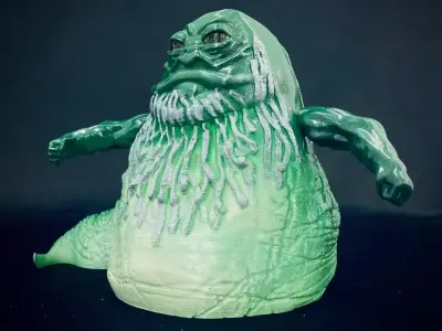 Zorba the Hutt ACTION FIGURE 2 3D print model purchase