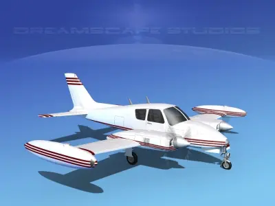 Cessna 310 V11 3D model