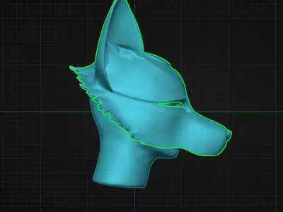 KITSUNE MASK 3D print model