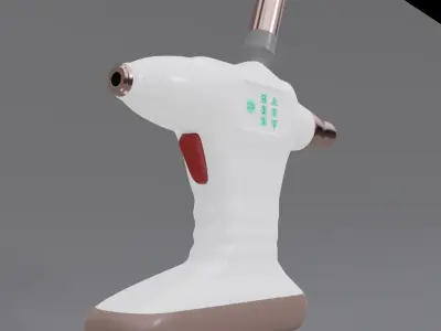 Futuristic Jet Injection 3D model