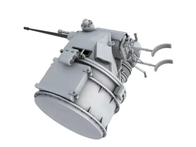 Mk-38 Machine Gun System 3D model