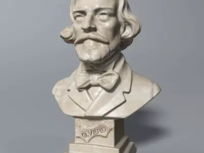 Verdi Bust 3D model