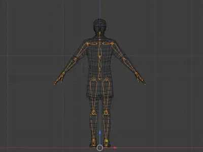 Rigged Roman Civilian Men and Women 3D Model Collection
