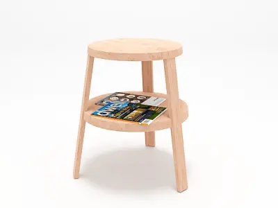 Karimoku New Standard Stools Free 3D model