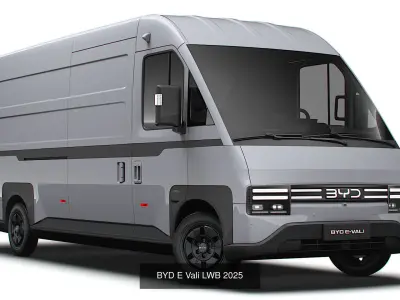 BYD E Vali 2025 3D Model Pack