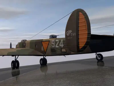 Fokker T-6 - T-VI 3D model
